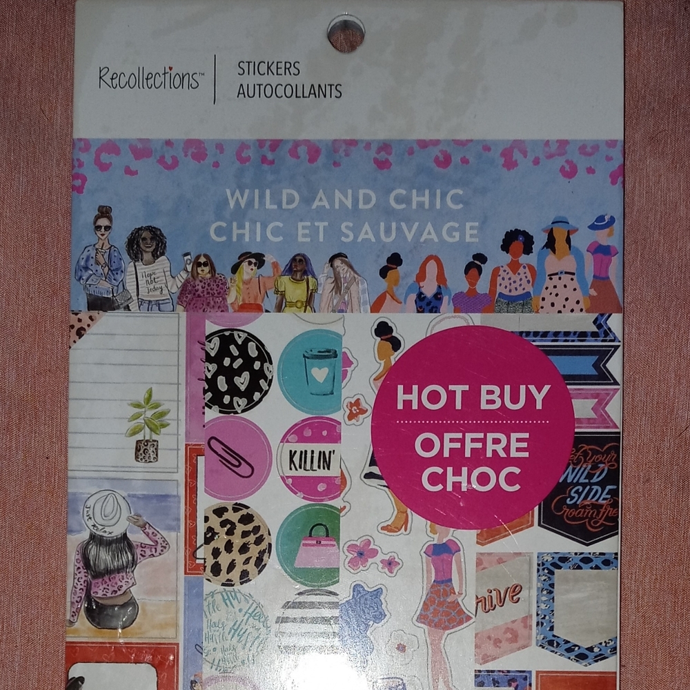 Wild & Chic Planner Sticker Book